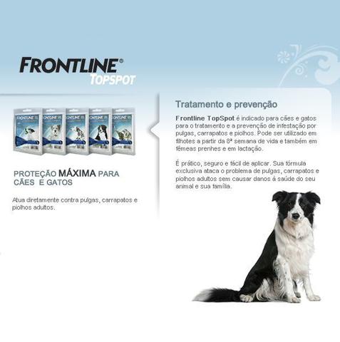 Imagem de Frontline Topspot Cães Antipulga Carrapato Boehringer 20 A 40kg