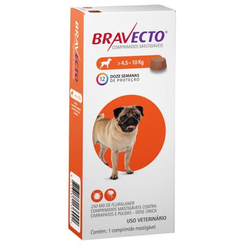 Imagem de Antipulgas e Carrapatos Bravecto 4,5 a 10Kg