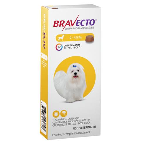 Imagem de Antipulgas e Carrapatos Bravecto 2 a 4,5Kg