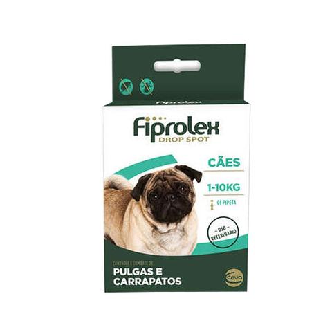 Imagem de Fiprolex Cães até 10kg Antipulgas e Carrapatos Ceva 0,67ml