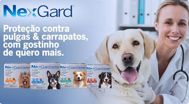 Imagem de Antipulgas E Carrapatos Cães Nexgard 10 A 25kg - Kit Com 03