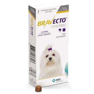 Imagem de Antipulgas e Carrapatos Bravecto 112,5MG (2 - 4,5 KG)