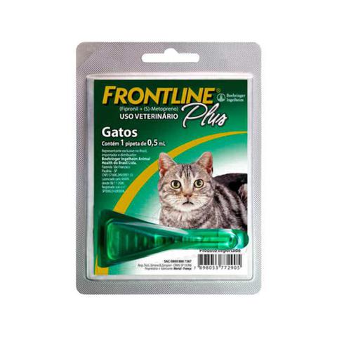 Imagem de Antipulgas e carrapatos frontline gatos (1 a 10 kg) pipeta