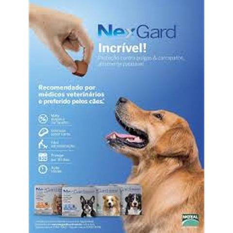 Imagem de Nexgard Antipulgas e Carrapatos Cães 4 a 10Kg - 1 tablete