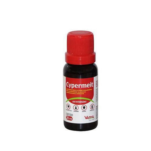 Imagem de Cypermeit Cipermetrina Pet 20ml Vansil Pulga Carrapato Mosca