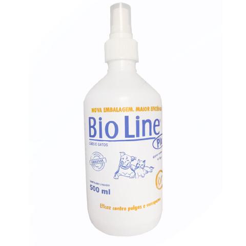 Imagem de Antipulgas e Carrapatos Bio Line Spray para Cães e Gatos - Farma Line (500 ml)