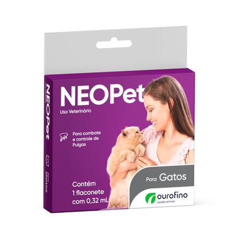 Imagem de Antipulgas e Carrapatos Neo Pet Ourofino para Gatos 0,32ml