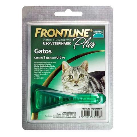 Imagem de Antipulgas e Carrapatos Frontline Plus Gatos